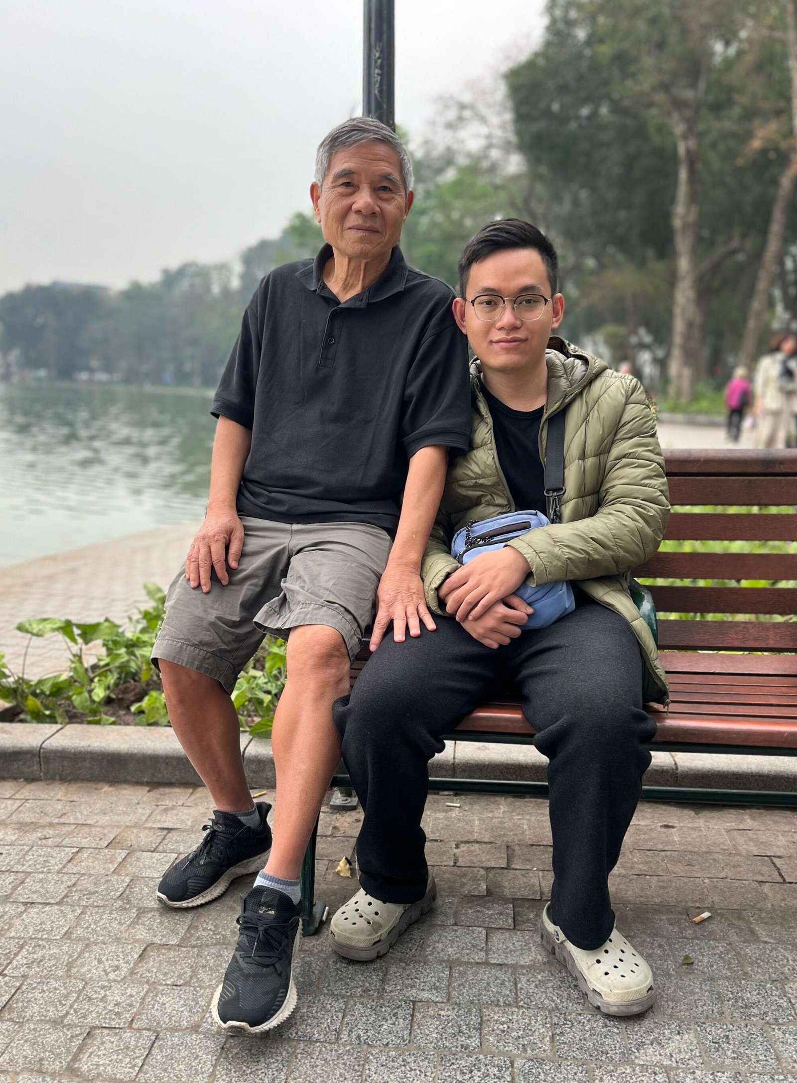 Le Anh Dung, 23, grew up hearing stories about the war from his grandfather.