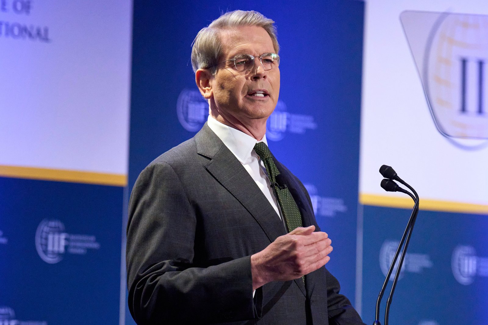 Rachel Reeves is expected to meet Scott Bessent to try and secure a UK-US trade deal (Jacquelyn Martin/AP)