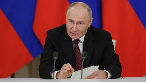 Putin says Russia wants 'serious negotiations with Ukraine' – video 