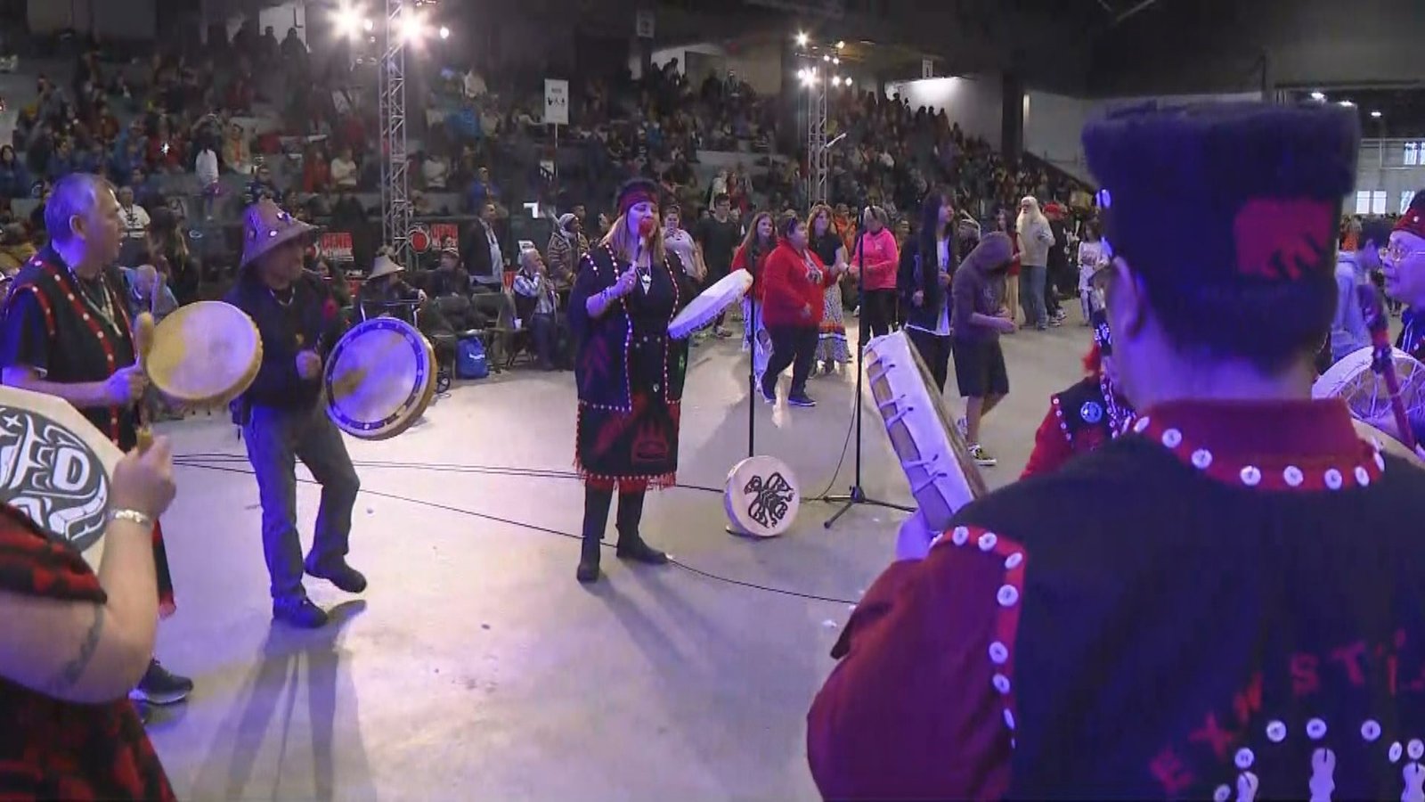 Click to play video: 'Nisga’a Hoobiyee celebrations in Vancouver'