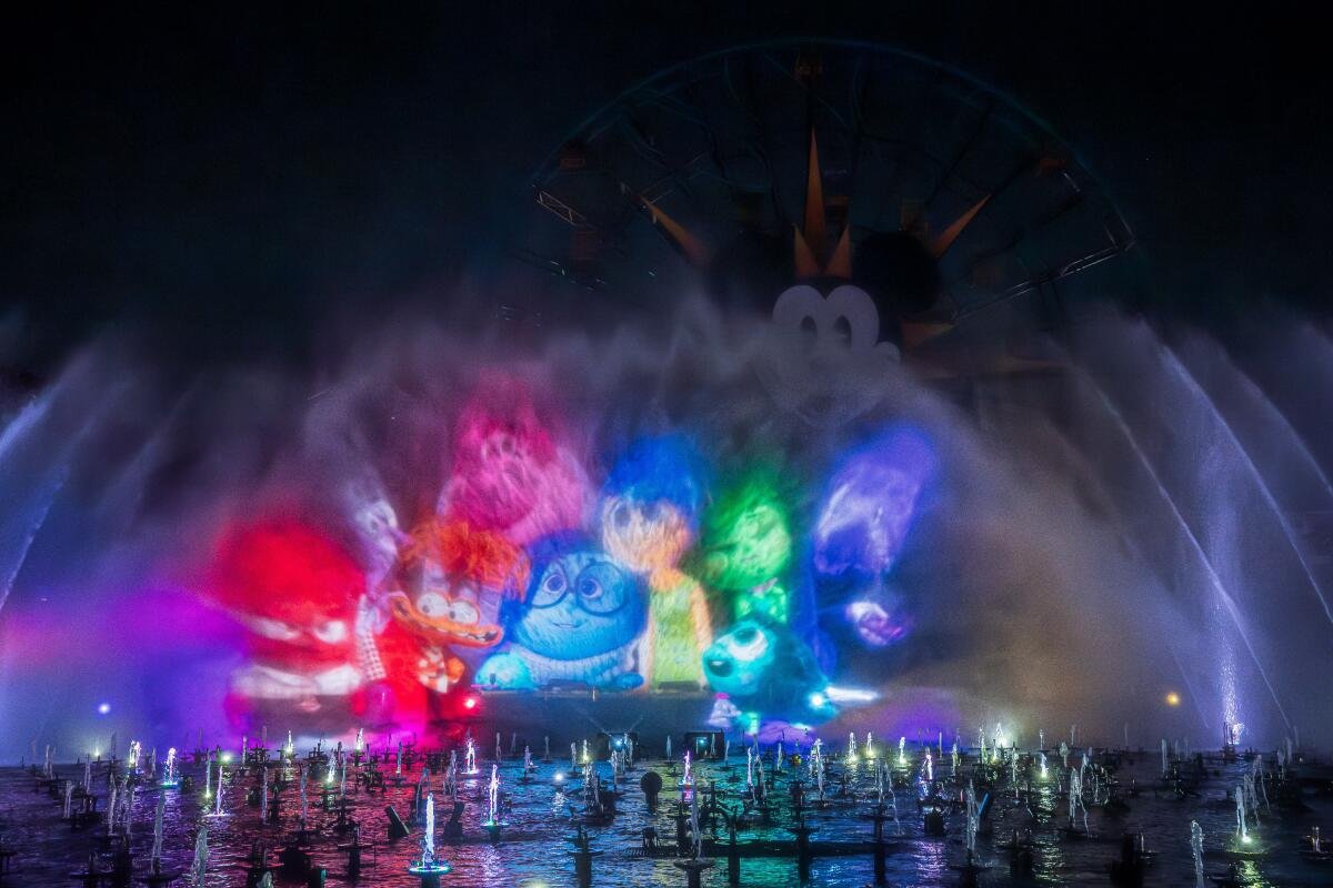 “World of Color Happiness!” centers on a quest from "Inside Out" character Joy to discover what makes each of us happy.