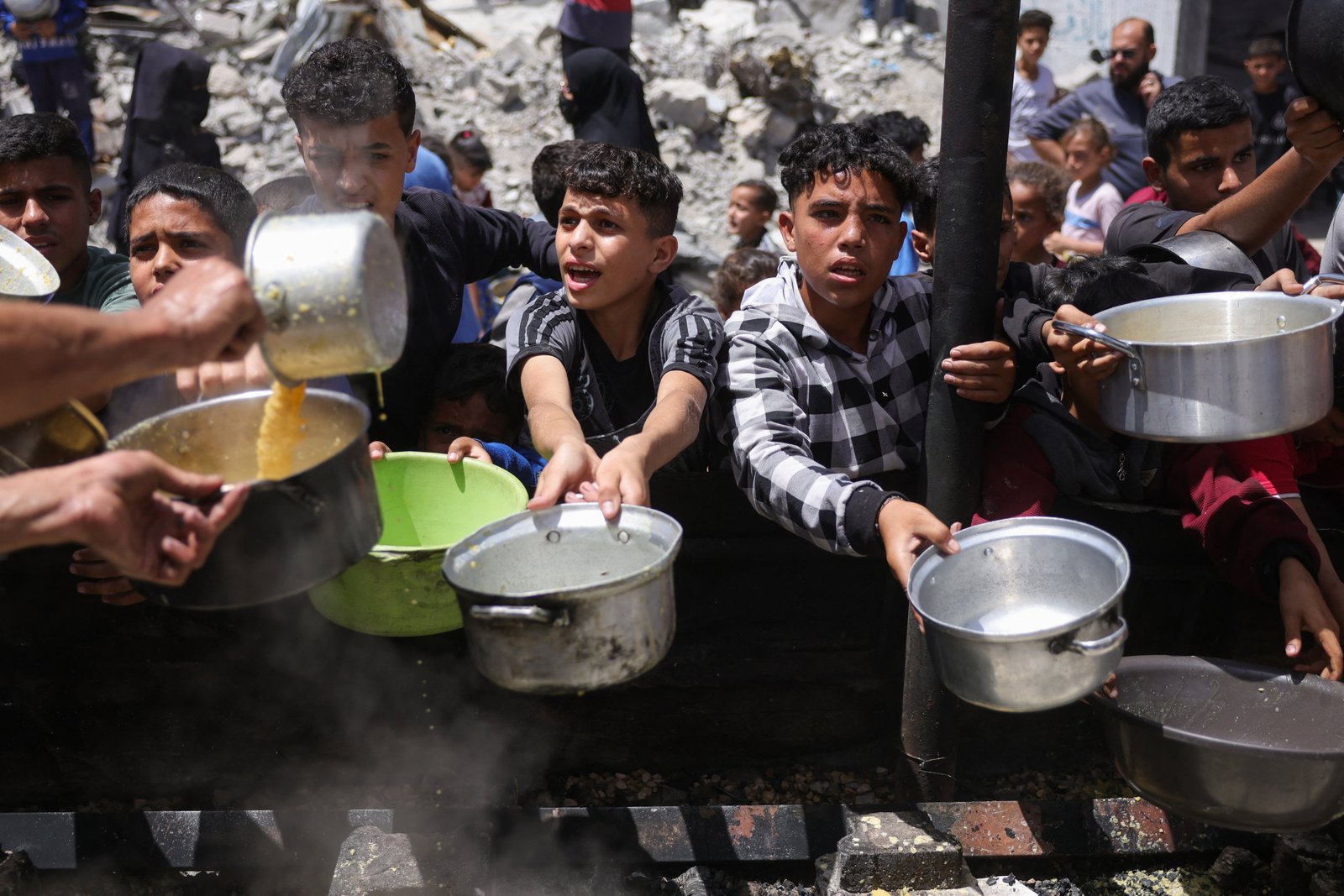 Hunger is widespread in Gaza, a situation described as ‘intolerable’ by several European leaders