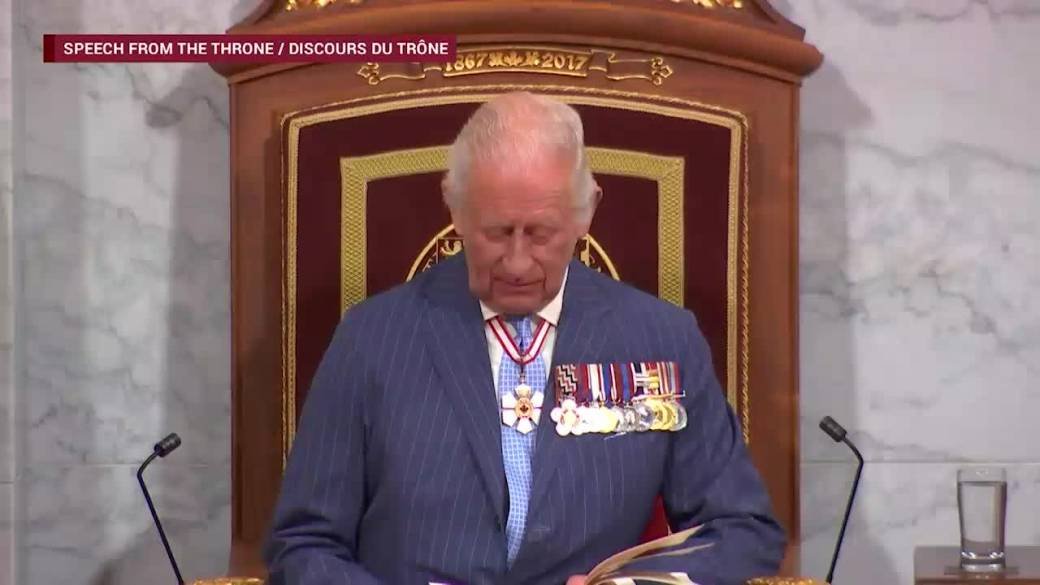 Click to play video: 'Throne speech: King Charles hails Canada’s wartime victories, says Canada can still be a ‘force for good’ in the world'