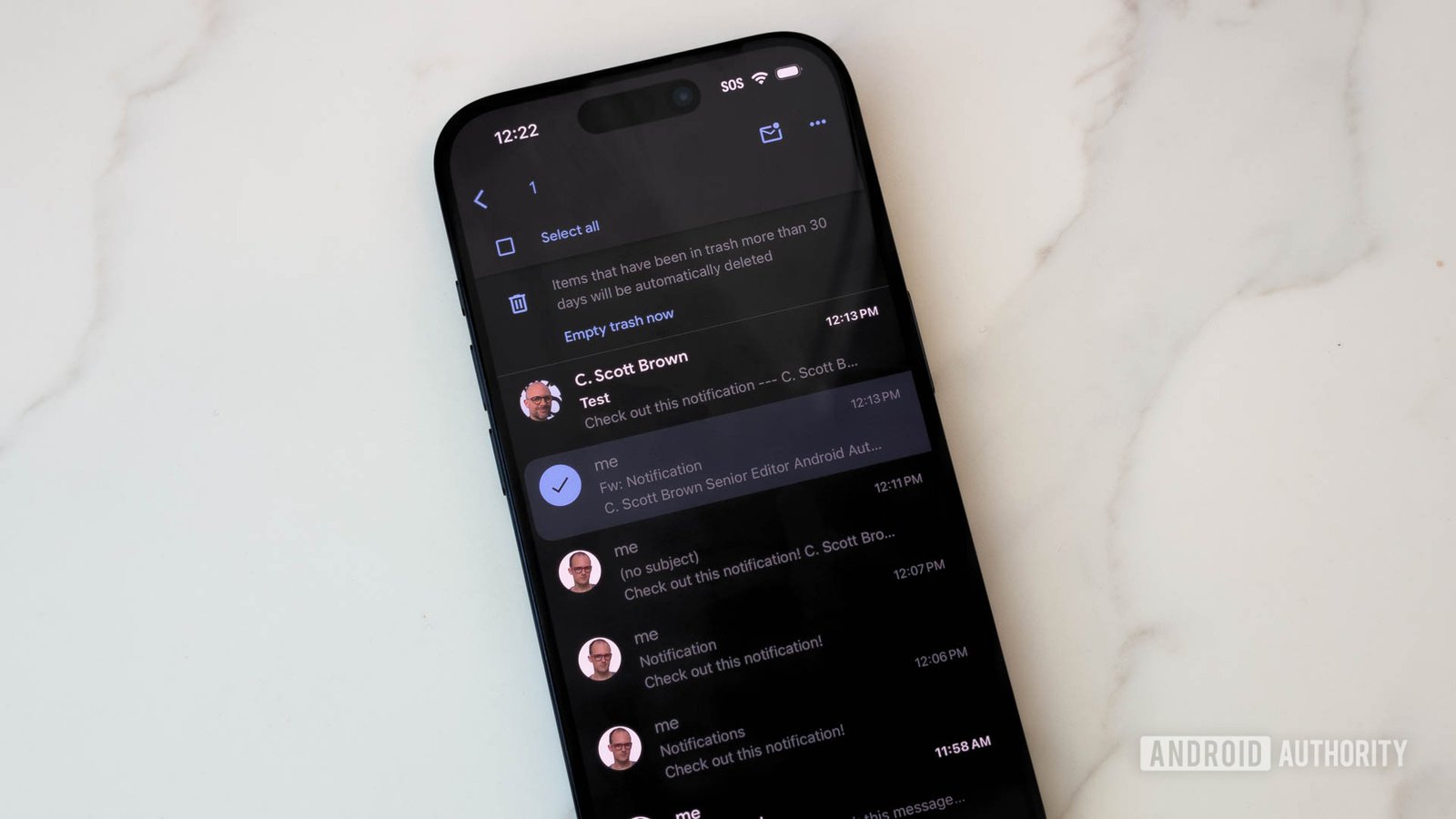 Gmail for iOS allowing deletion of single email from Trash Gmail for iOS allowing deletion of single email from Trash
