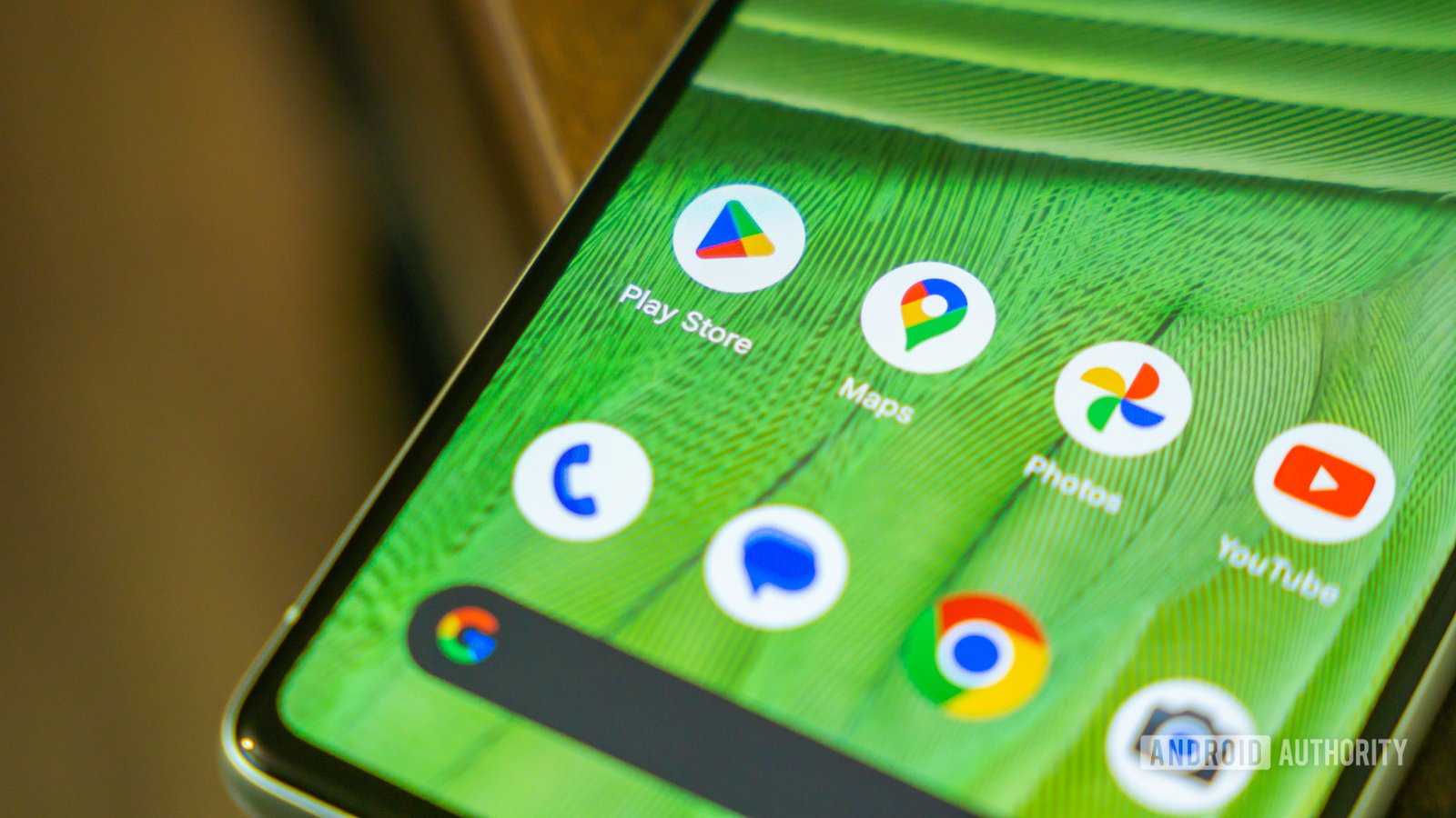 Google Play Store app next to other Google Apps stock photo Google Play Store app next to other Google Apps stock photo