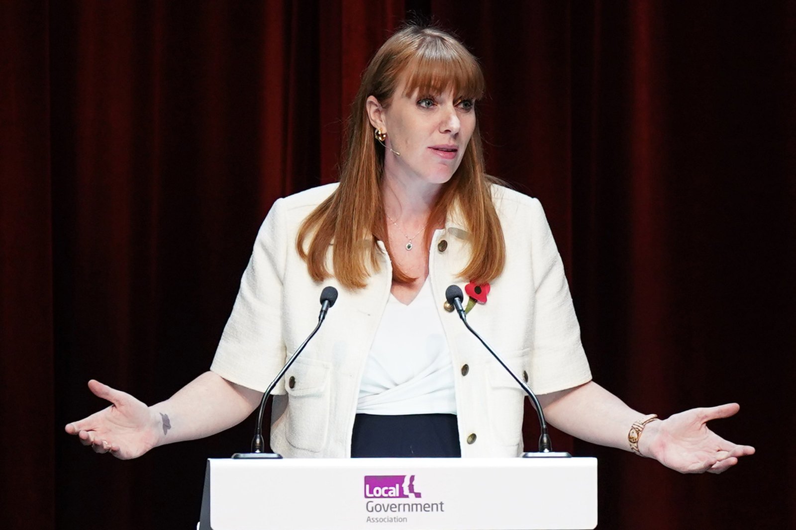 Deputy prime minister Angela Rayner