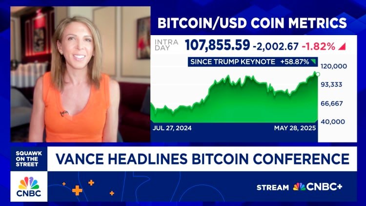 Vance headlines bitcoin conference