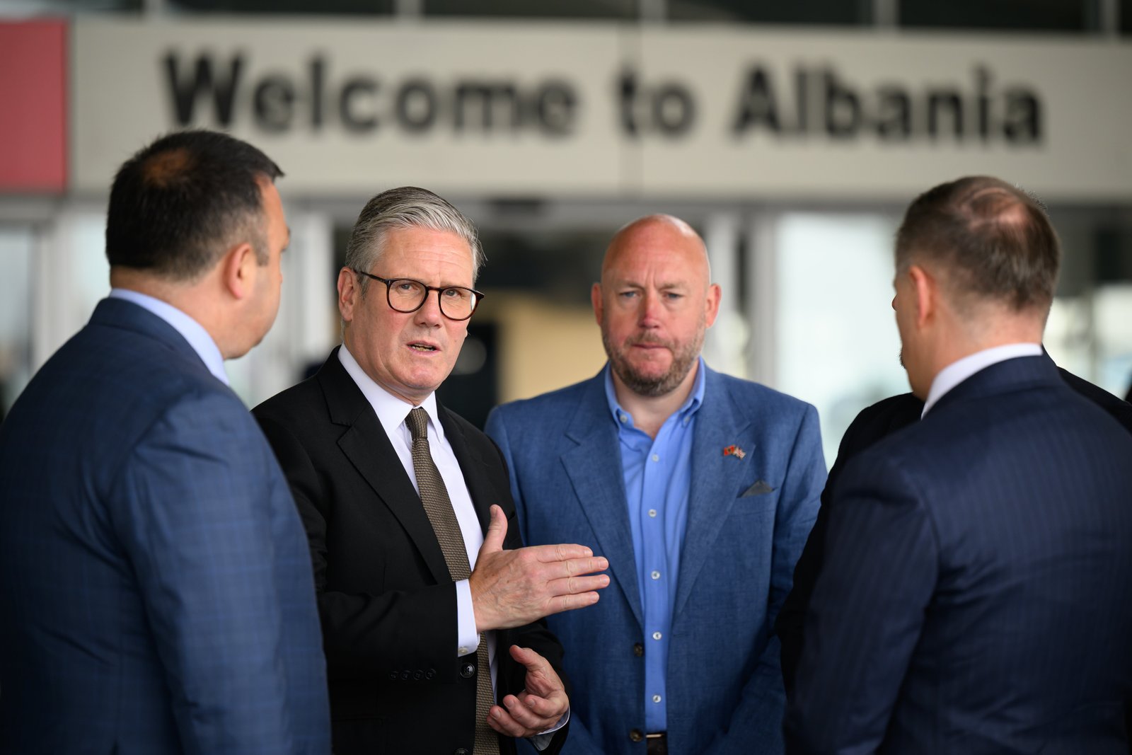 Sir Keir Starmer is in Albania to discuss new plans to crack down on migration