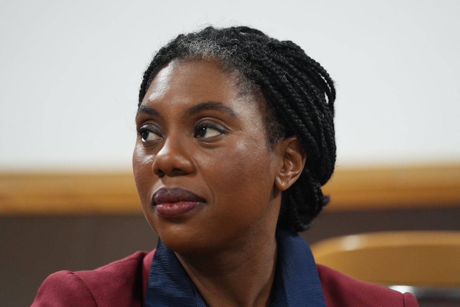 Conservative party leader Kemi Badenoch said the election results were ‘proving’ but the renewal of the party had ‘only just begun’ (Jacob King/PA)