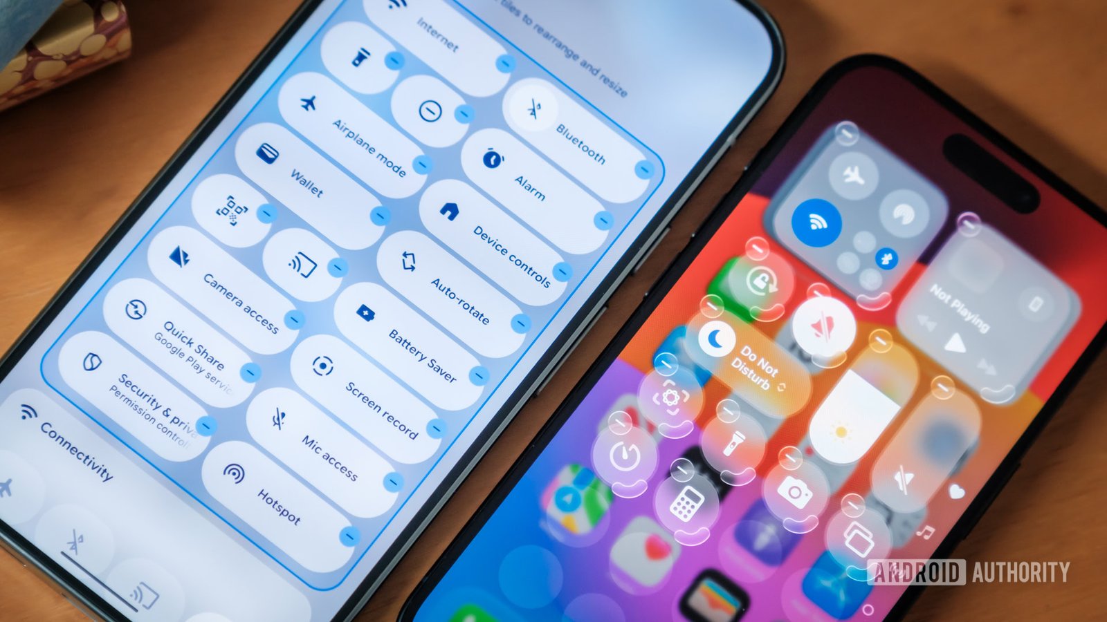 Material 3 Expressive vs Liquid Glass Settings Customization