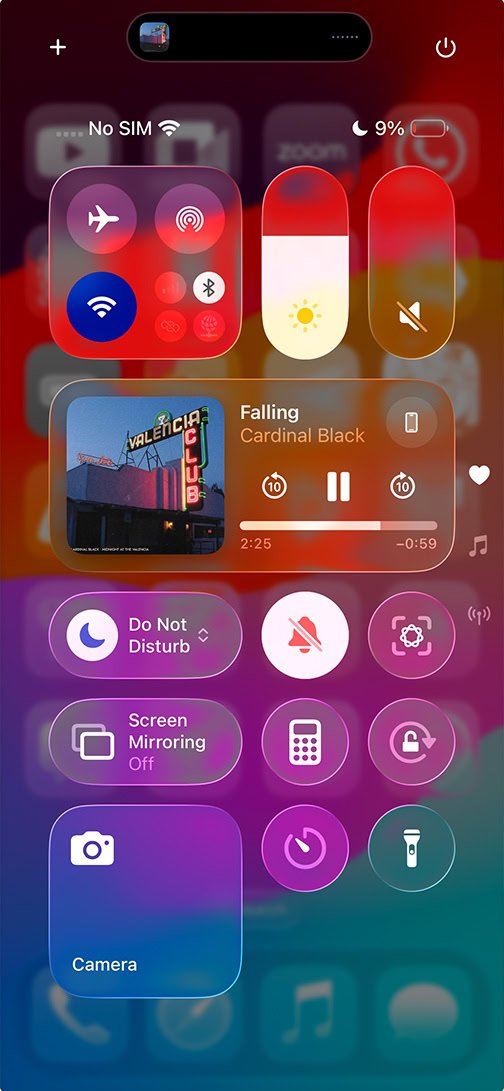 iOS 25 Customizable Settings