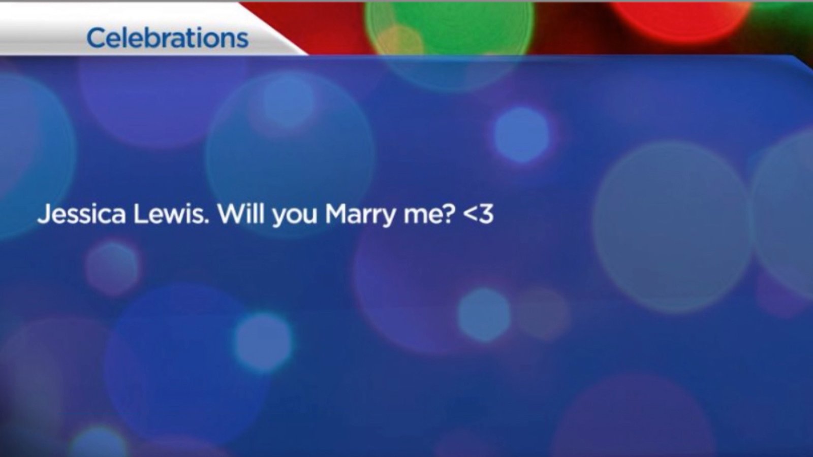 Click to play video: 'Marriage proposal happens on Global News Morning'