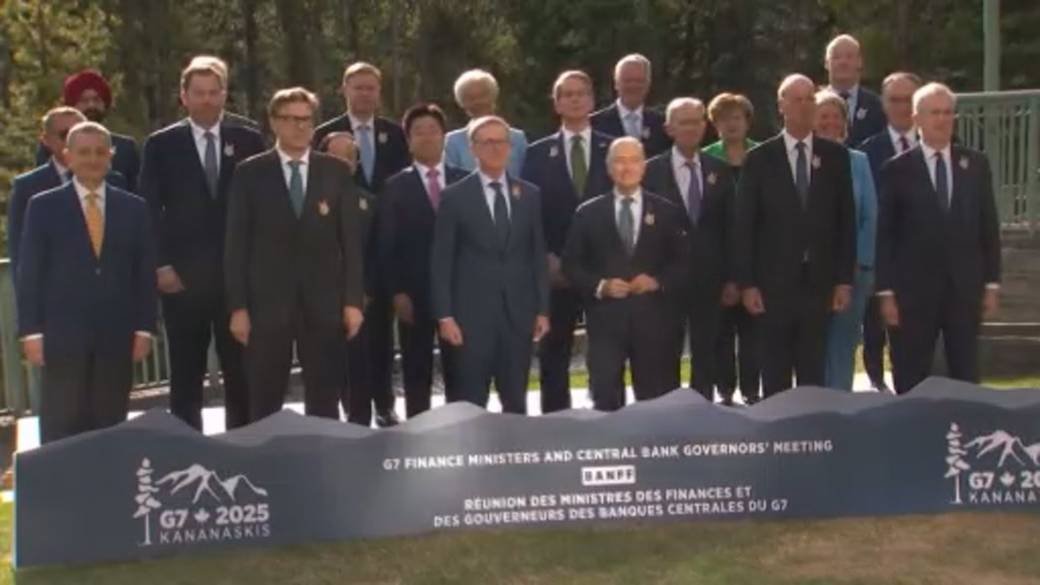 Click to play video: 'G7 finance ministers agree on joint statement, no mention of tariffs'