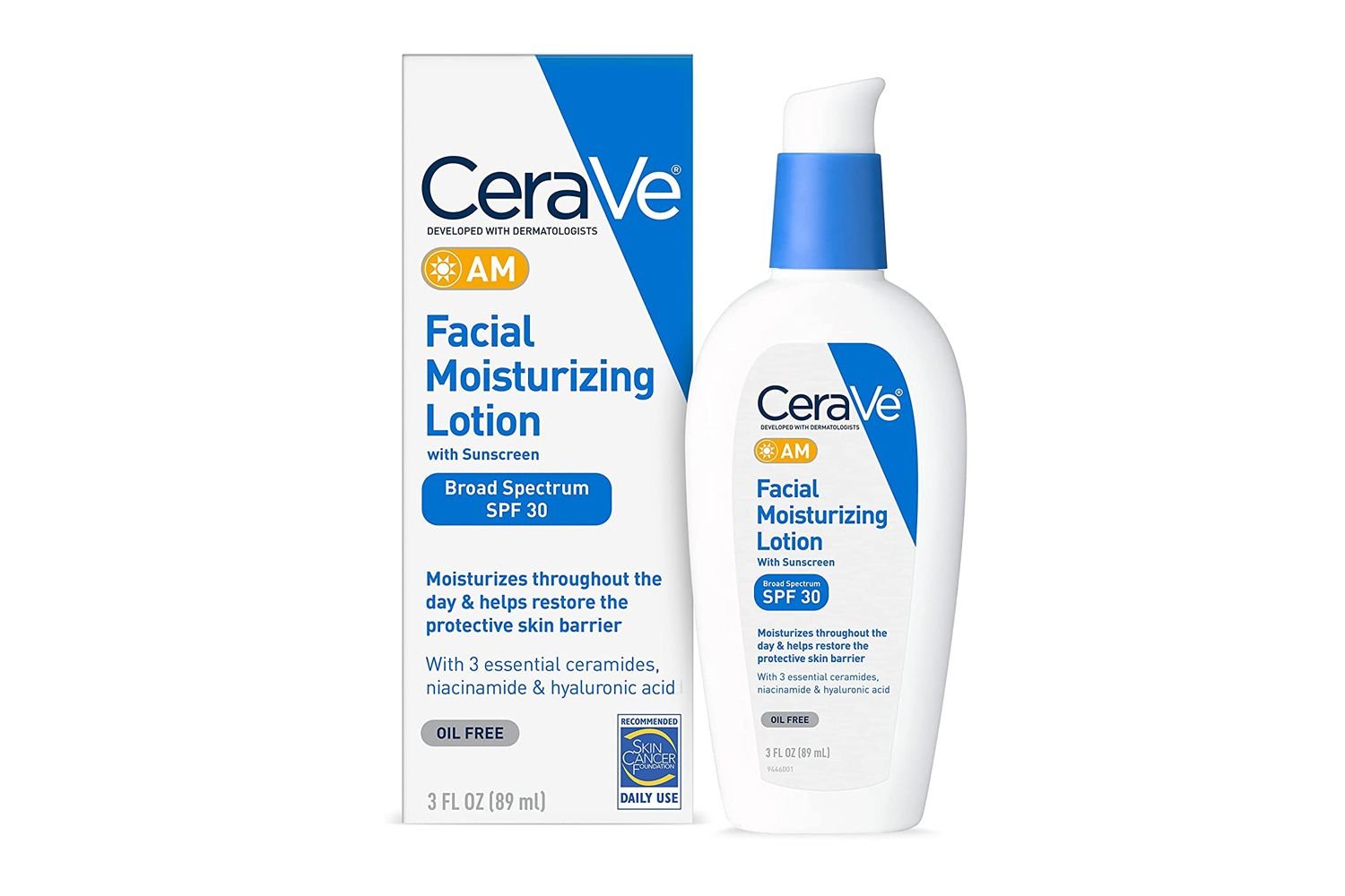CeraVe AM Facial Moisturizing Lotion SPF 30