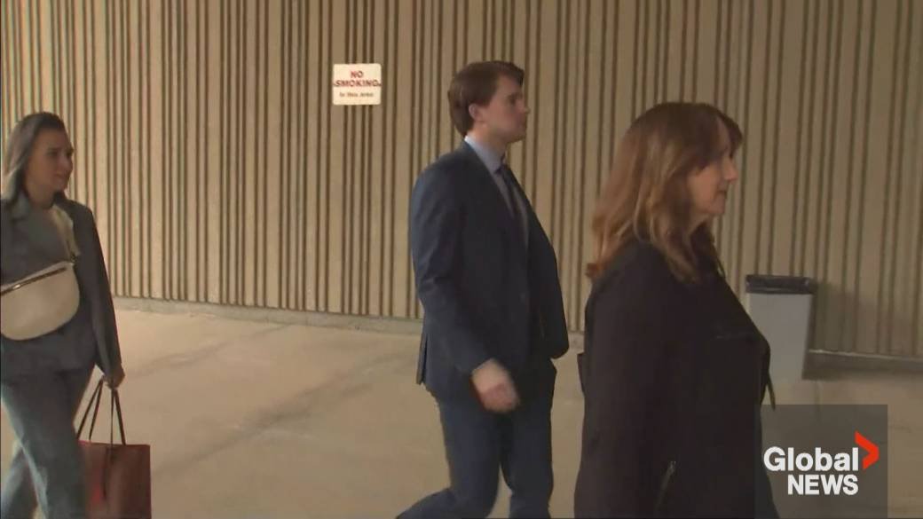 Click to play video: 'Carter Hart takes the stand in world junior sexual assault trial'