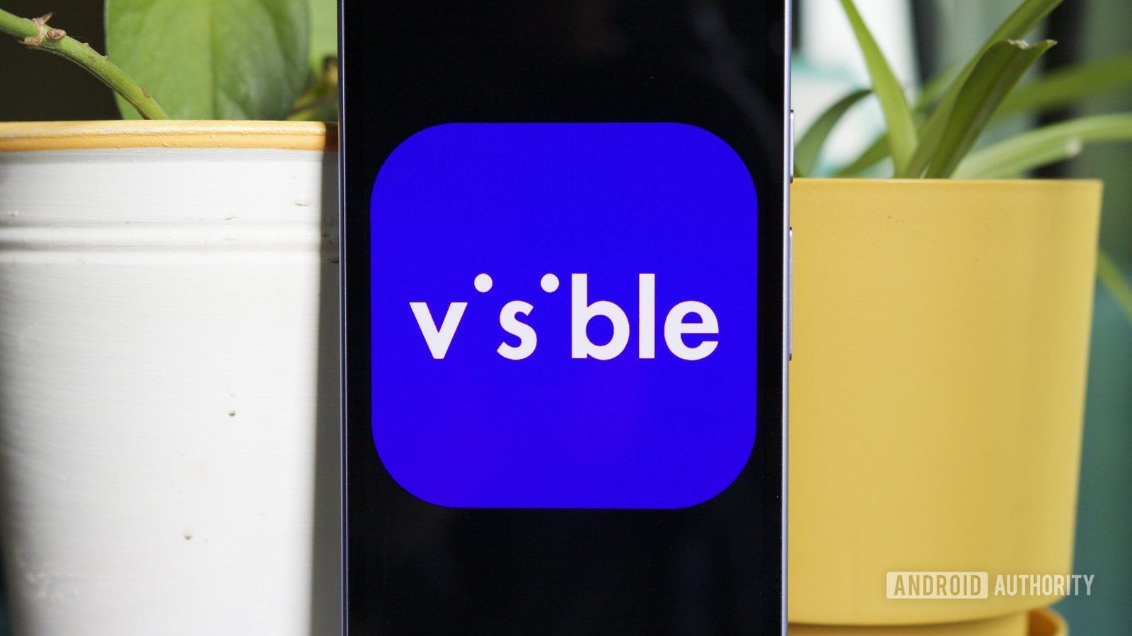 visible logo pixel 9a 2 The Visible logo on an Android phone.