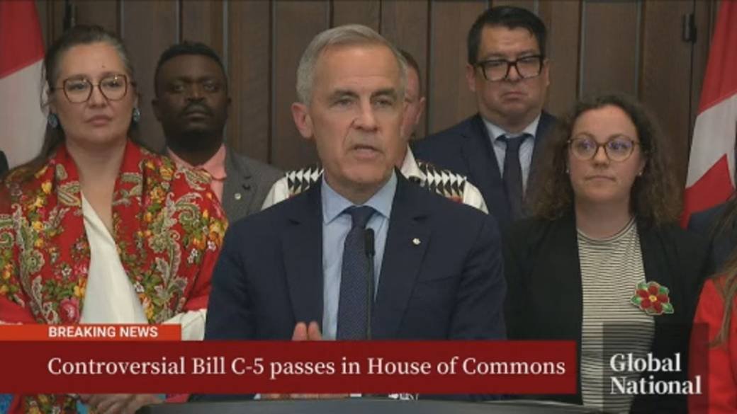 Click to play video: 'Major policy win for Carney as major projects bill passes in Canada’s House'