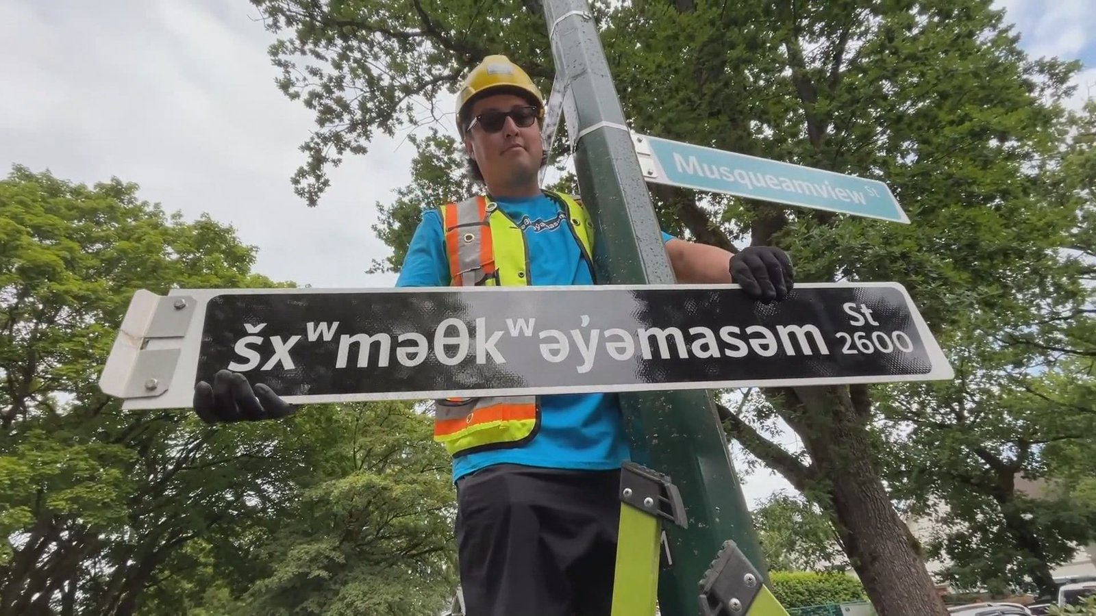 Click to play video: 'Vancouver’s Trutch Street officially renamed to šxʷməθkʷəy̓əmasəm'
