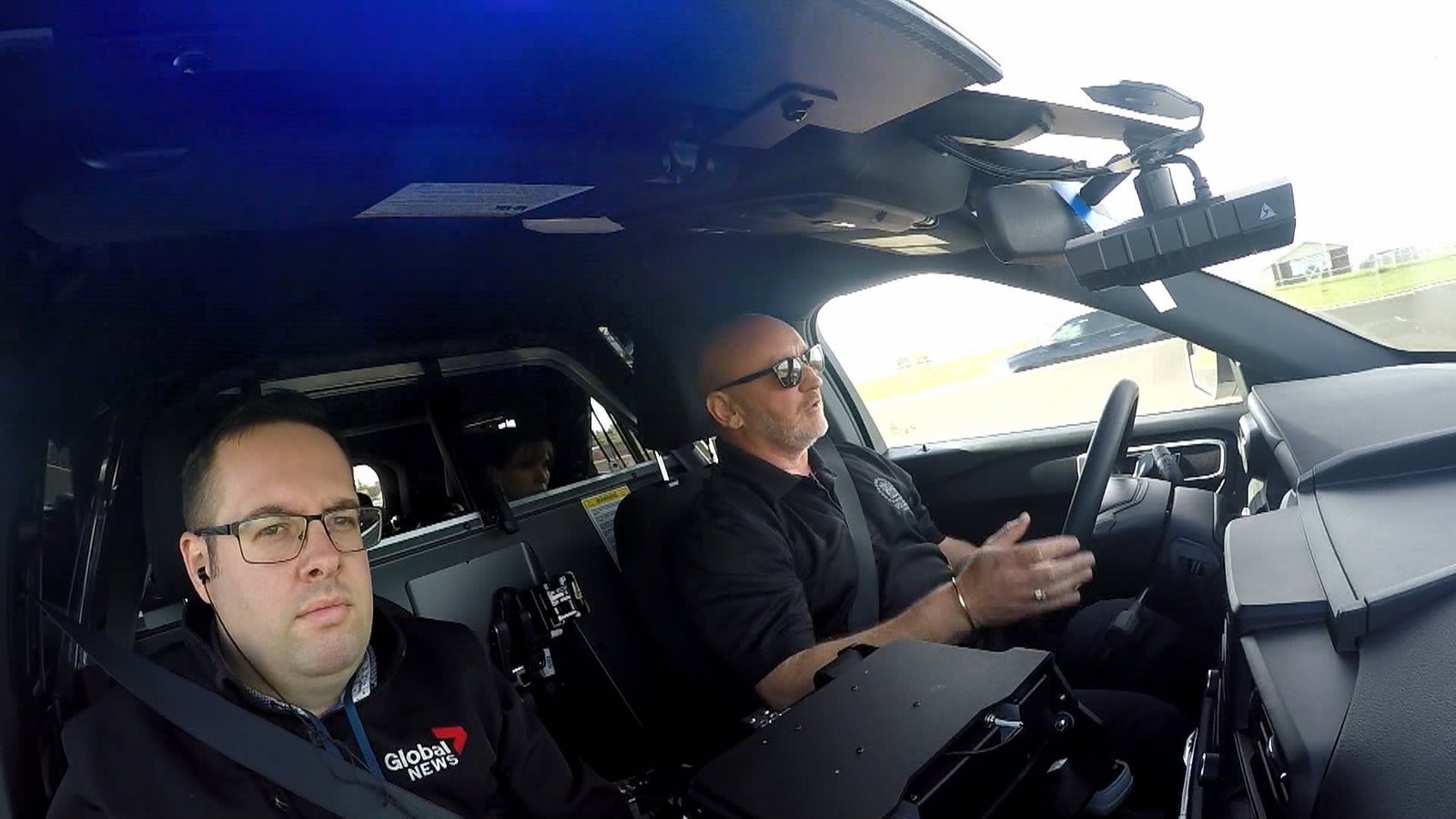 Click to play video: 'G7 motorcade training draws Alberta officers from across province'