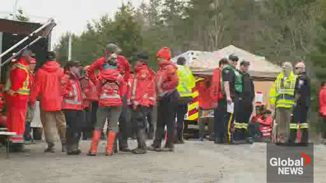 Click to play video: 'Search continues for missing N.S. children who wandered into woods'