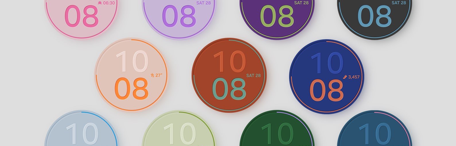 watch 8 faces minimal digital 1 watch 8 faces minimal digital 1