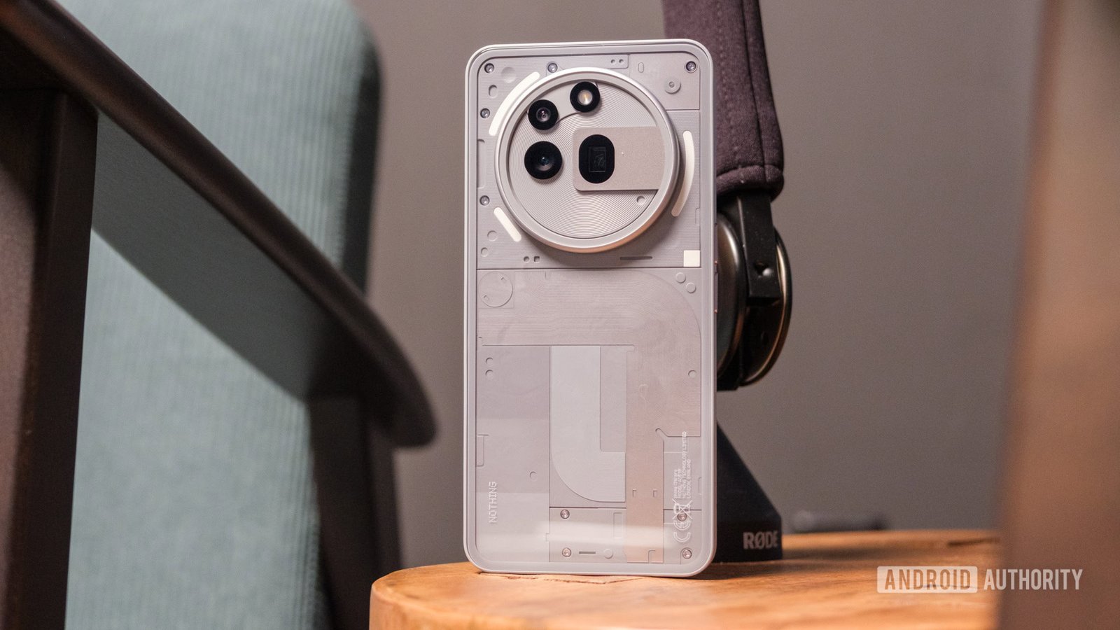 Nothing Phone 3a Pro rear hero