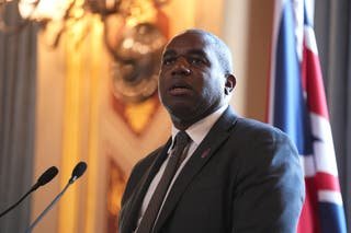 Foreign Secretary David Lammy has said he is âsickenedâ by Israelâs actions in Gaza (Jordan Pettitt/PA)