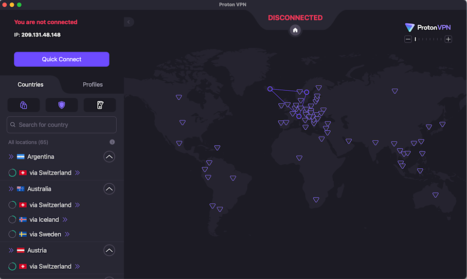 Secure Core servers add a second node to your VPN connection.