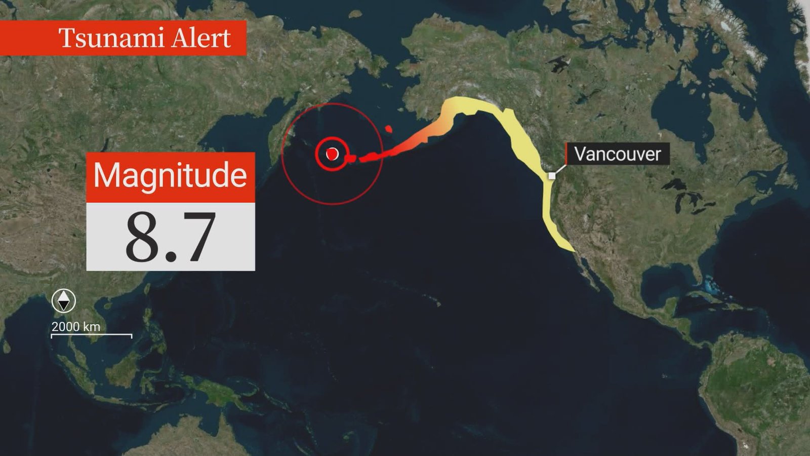 Click to play video: 'Tsunami advisory issued for B.C. coast following massive earthquake in Russia'