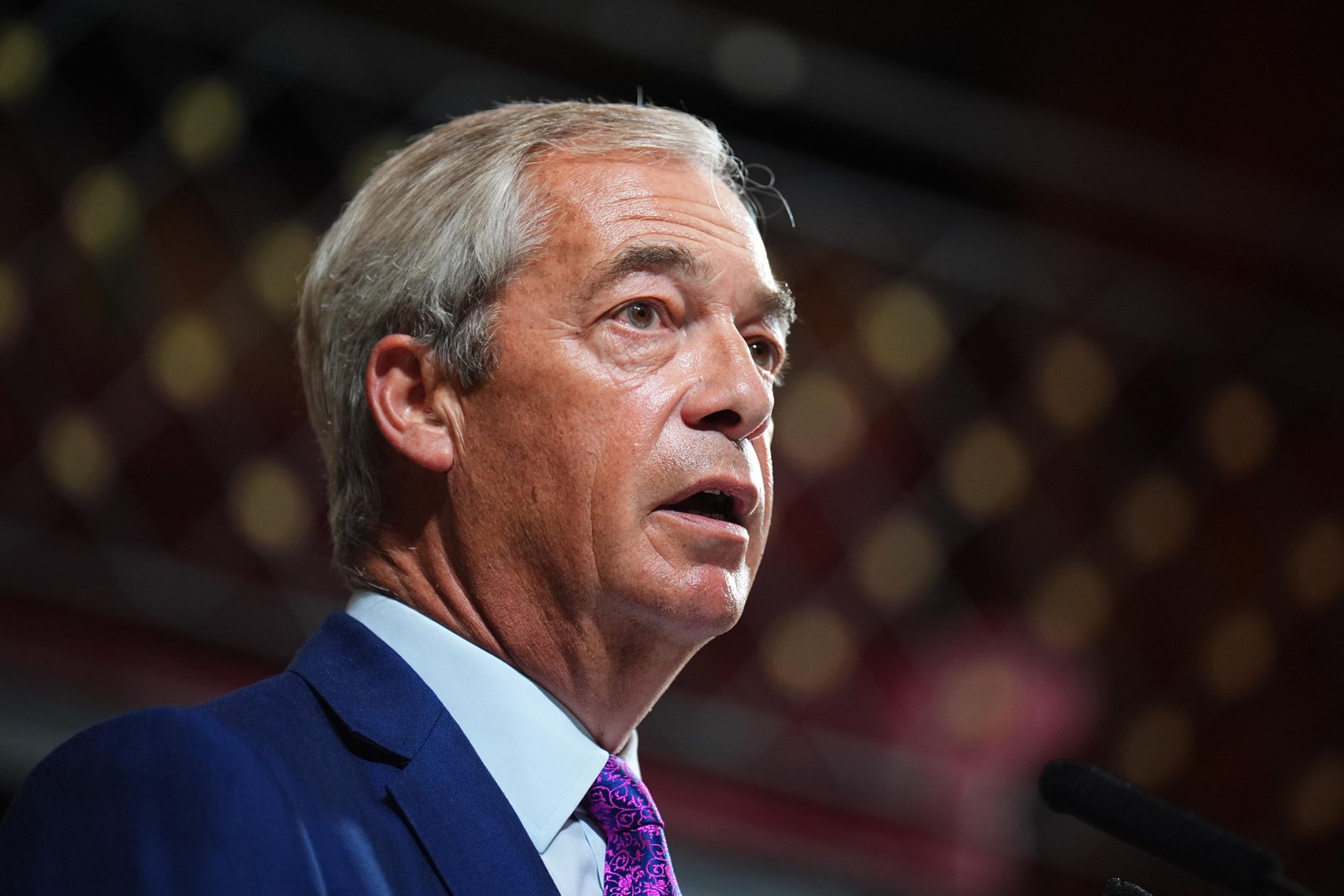 Nigel Farage has welcomed a slew of ex-Tories
