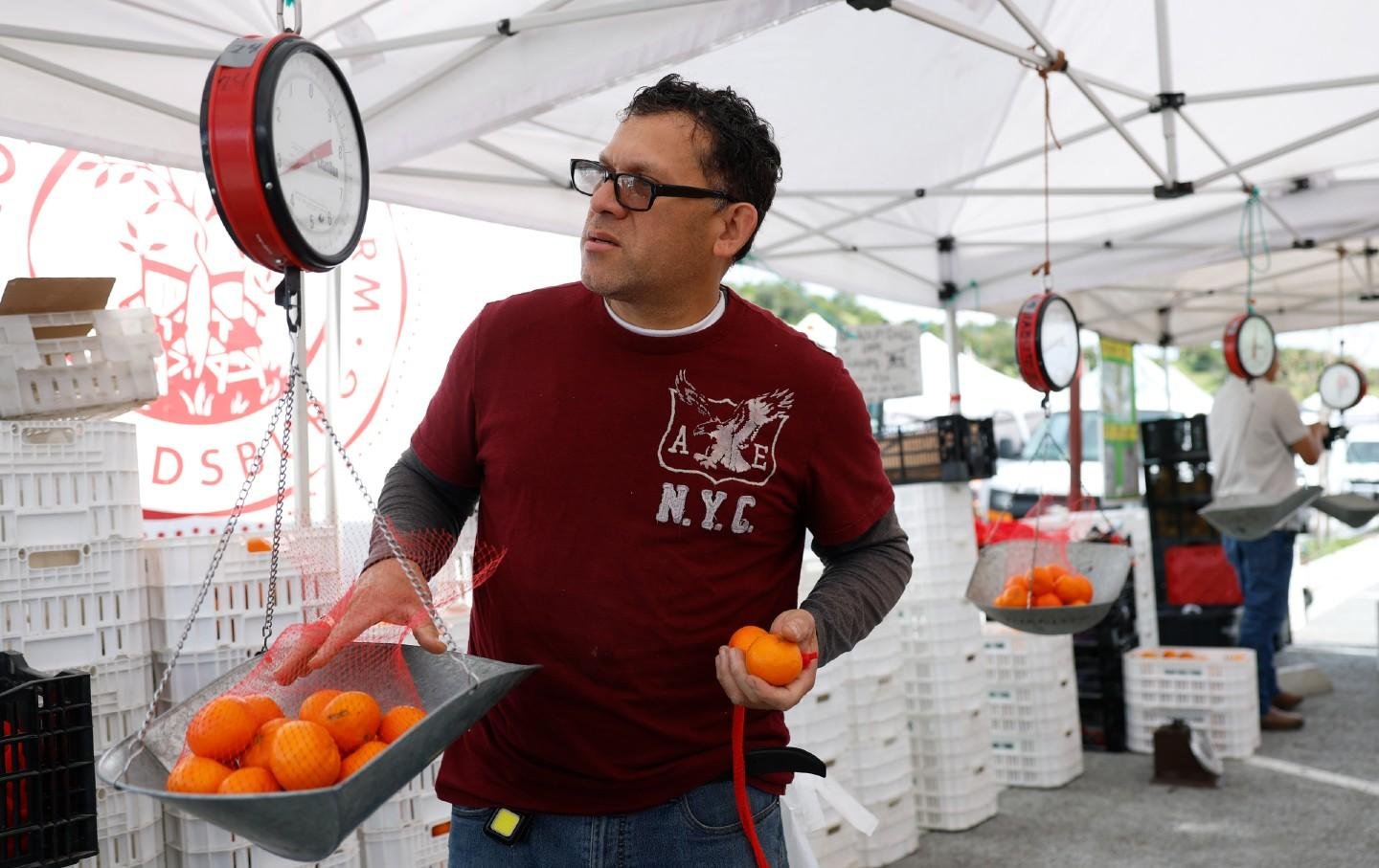 California farmers face an uncertain financial future as the Trump administration's tariffs threaten to upend fruit and vegetables exports of fruits and vegetables and increase prices of farming equipment.