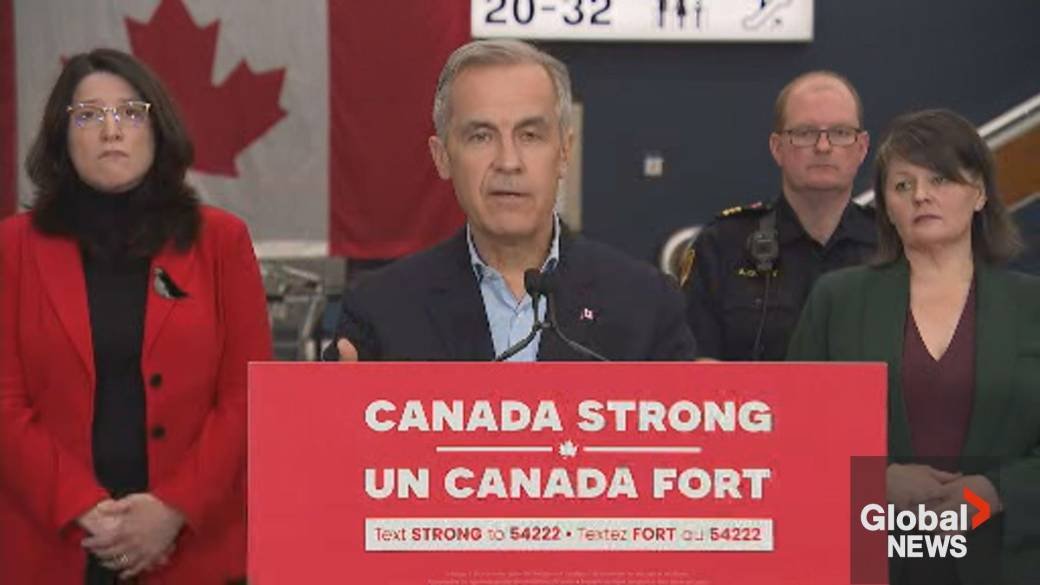 Click to play video: 'Canada election 2025: Carney says he’s set up ethics screens for Brookfield, Stripes'