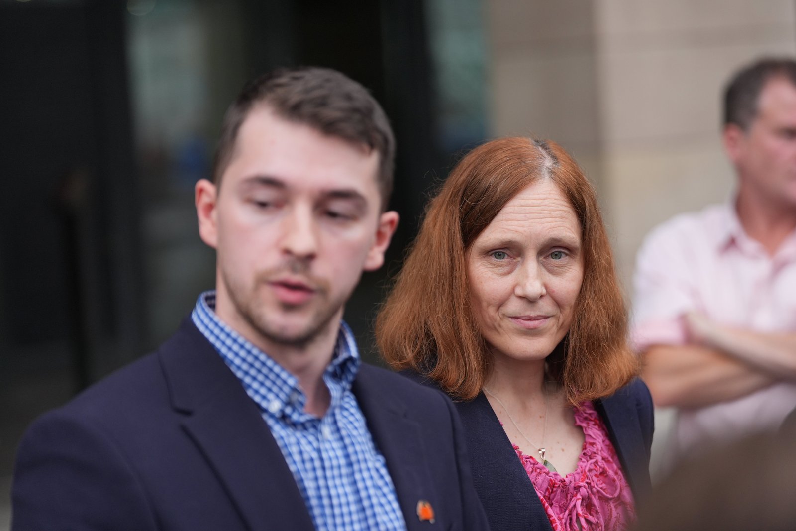 Dr Ross Nieuwoudt and Dr Melissa Ryan, co-chairs of the BMA’s resident doctors committee