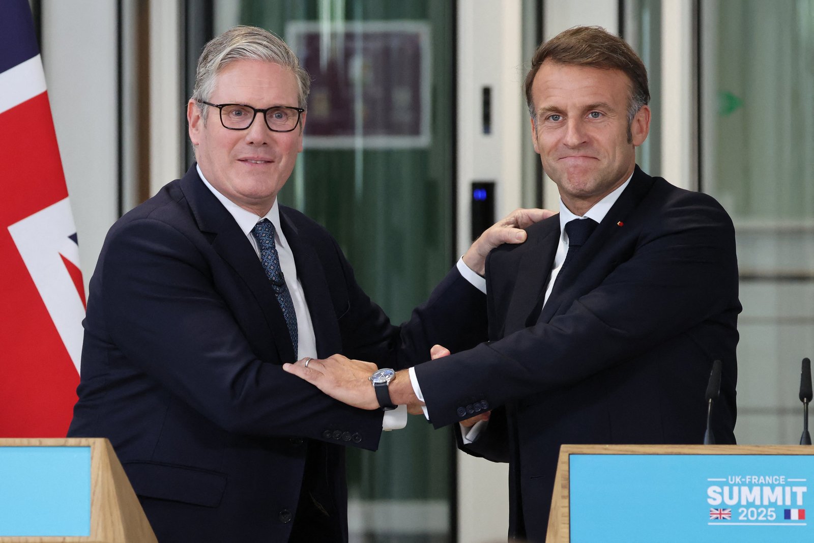 Starmer and Macron said the first-of-its-kind agreement would bring an end to the small boats crisis