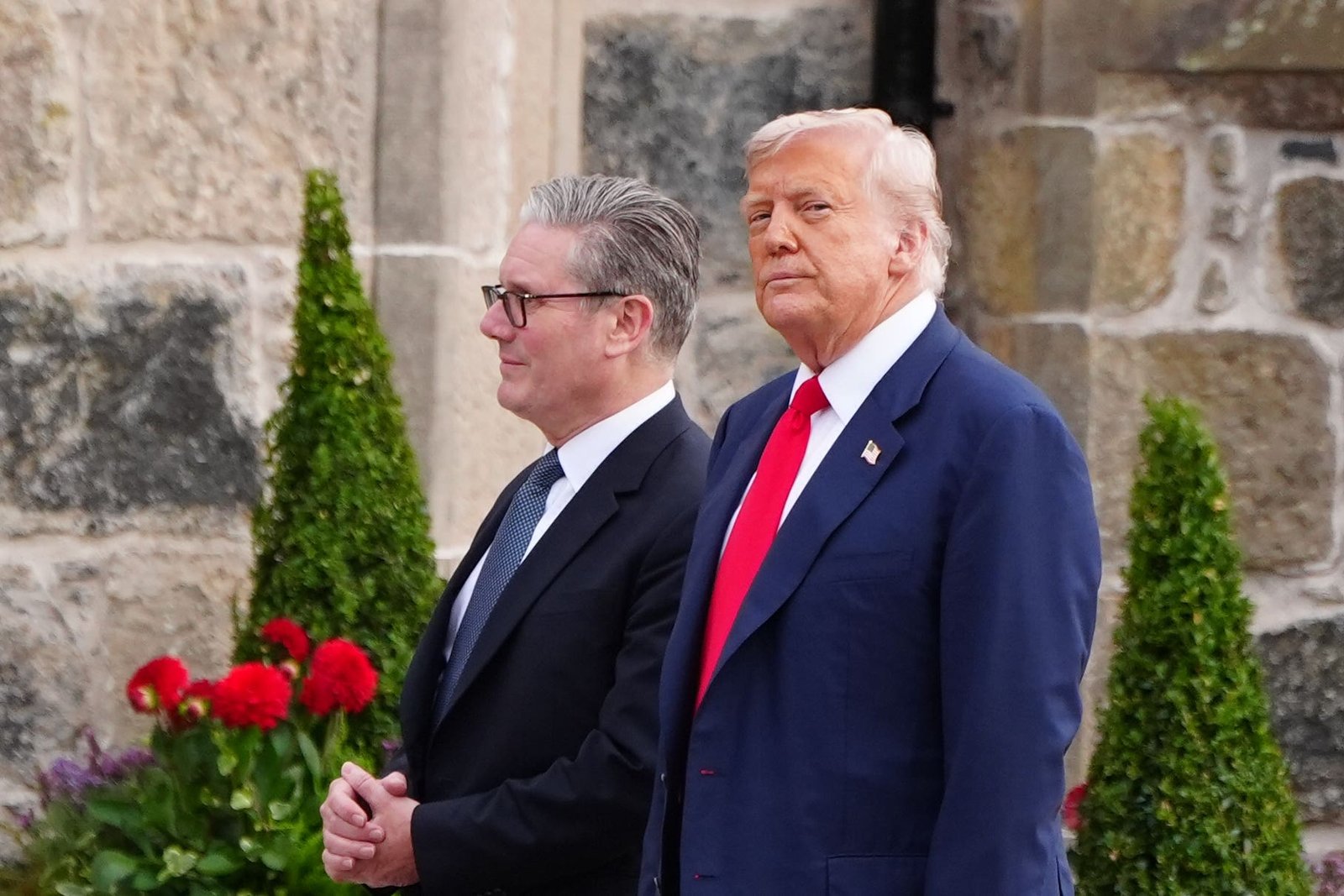 Sir Keir Starmer and Donald Trump at their meeting in Scotland