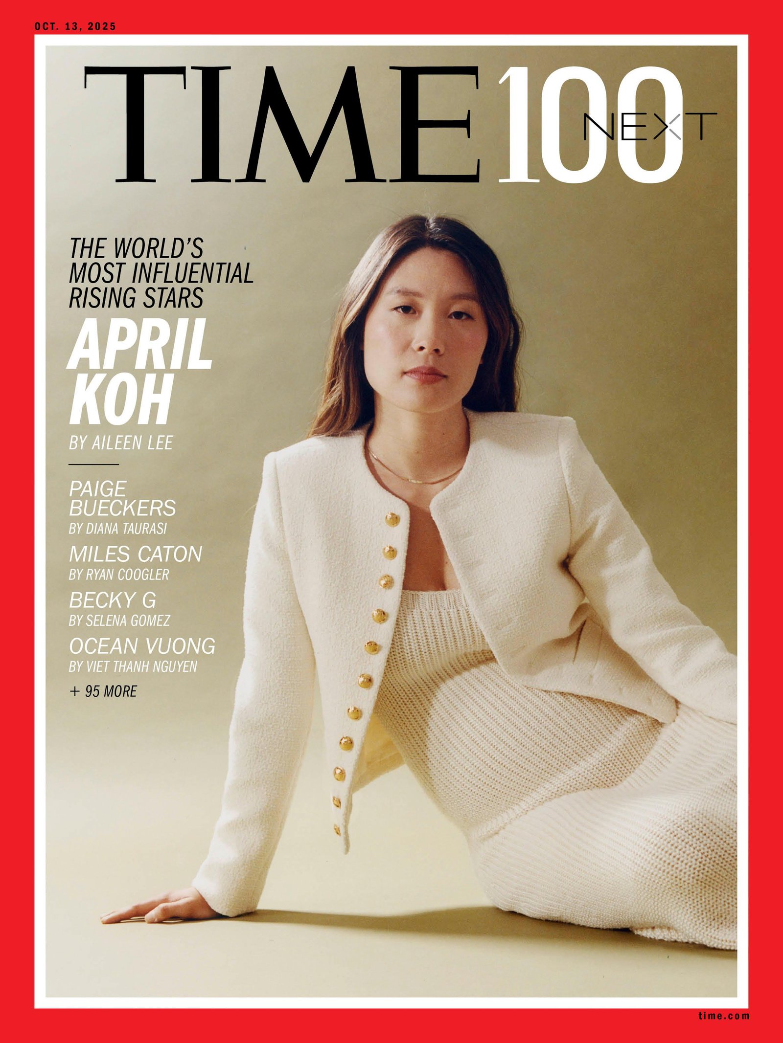 TIME 100 Next April Koh Time Magazine cover