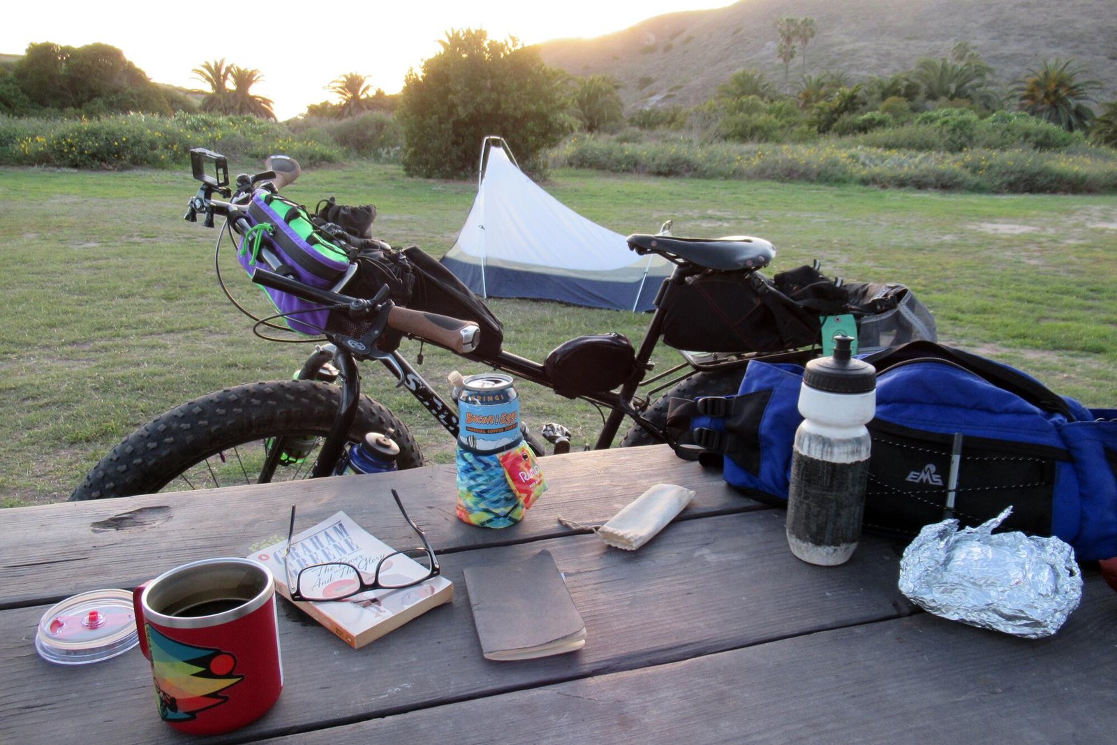 The essentials at the Little Harbor Campground.