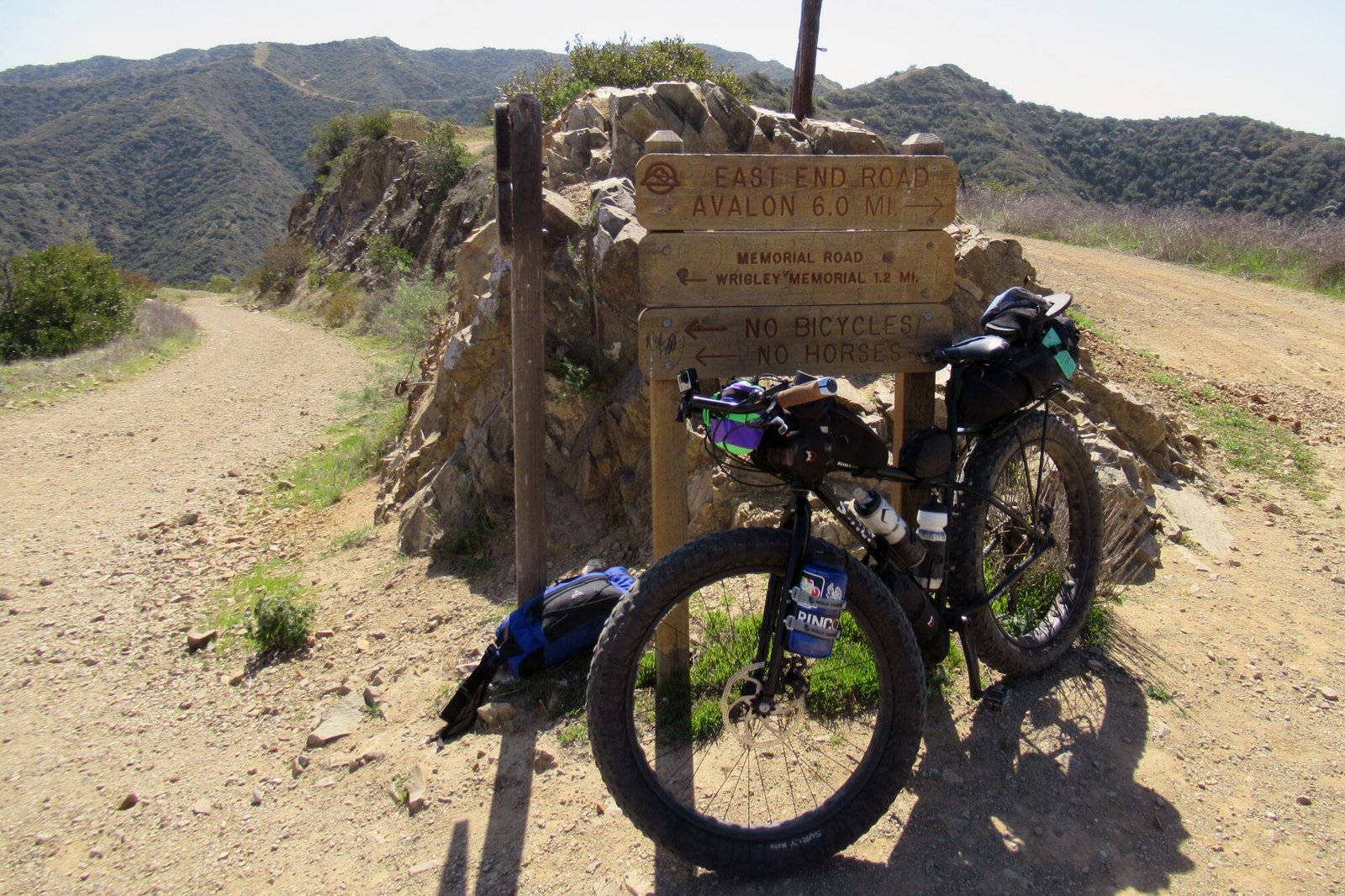 The start of the route at East End Road.