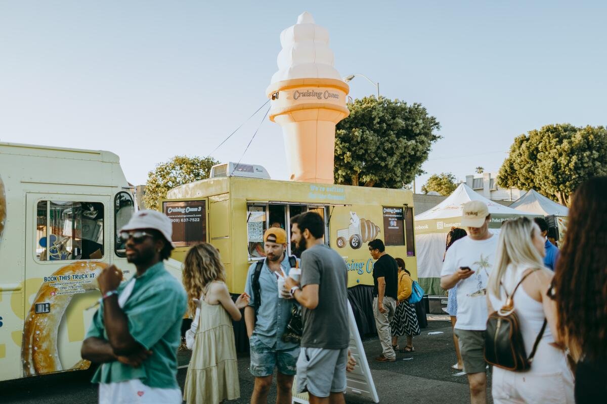 Some of L.A.'s top food trucks will be serving tasty fare.