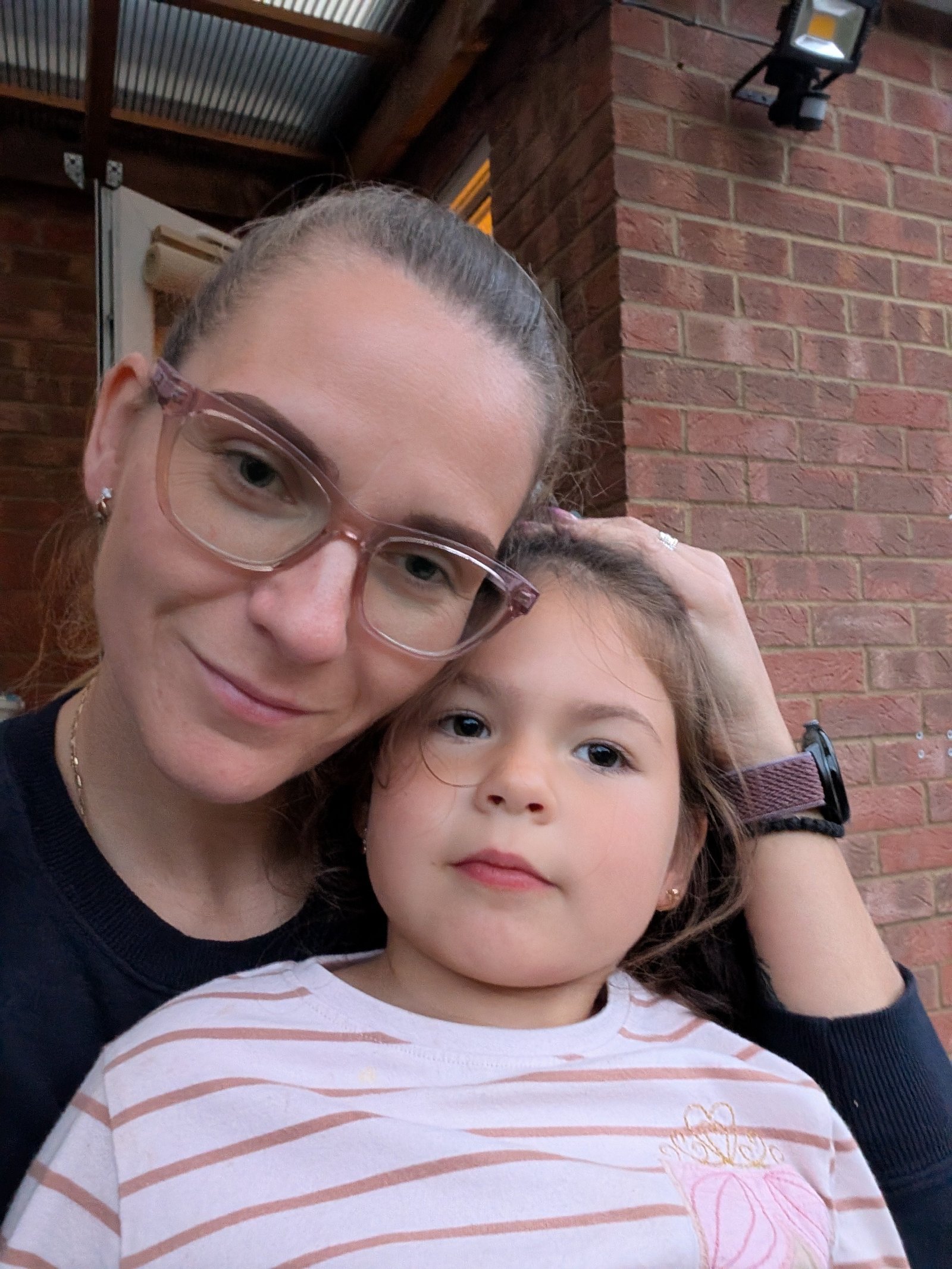 Olivia said Ingrid is 'the happiest child'.