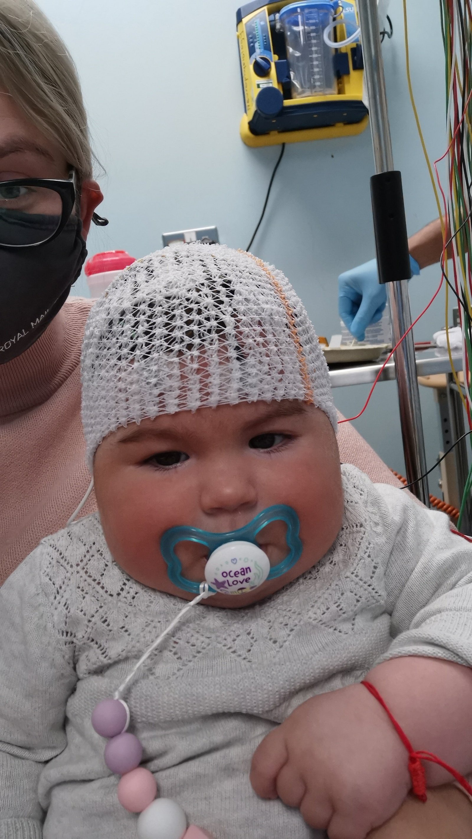 Olivia's parents have moved from Romania to be nearby and help look after Ingrid