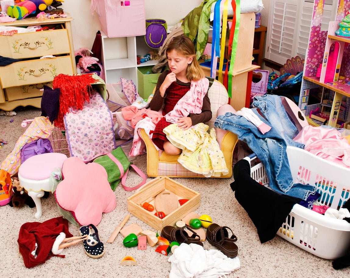 Having fewer toys overall allows children to focus better and play more creatively